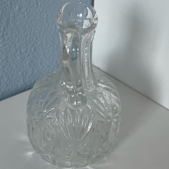 Cruet w/o stopper Zippered Feathered Medallion Snow Star - Picture 4 of 7